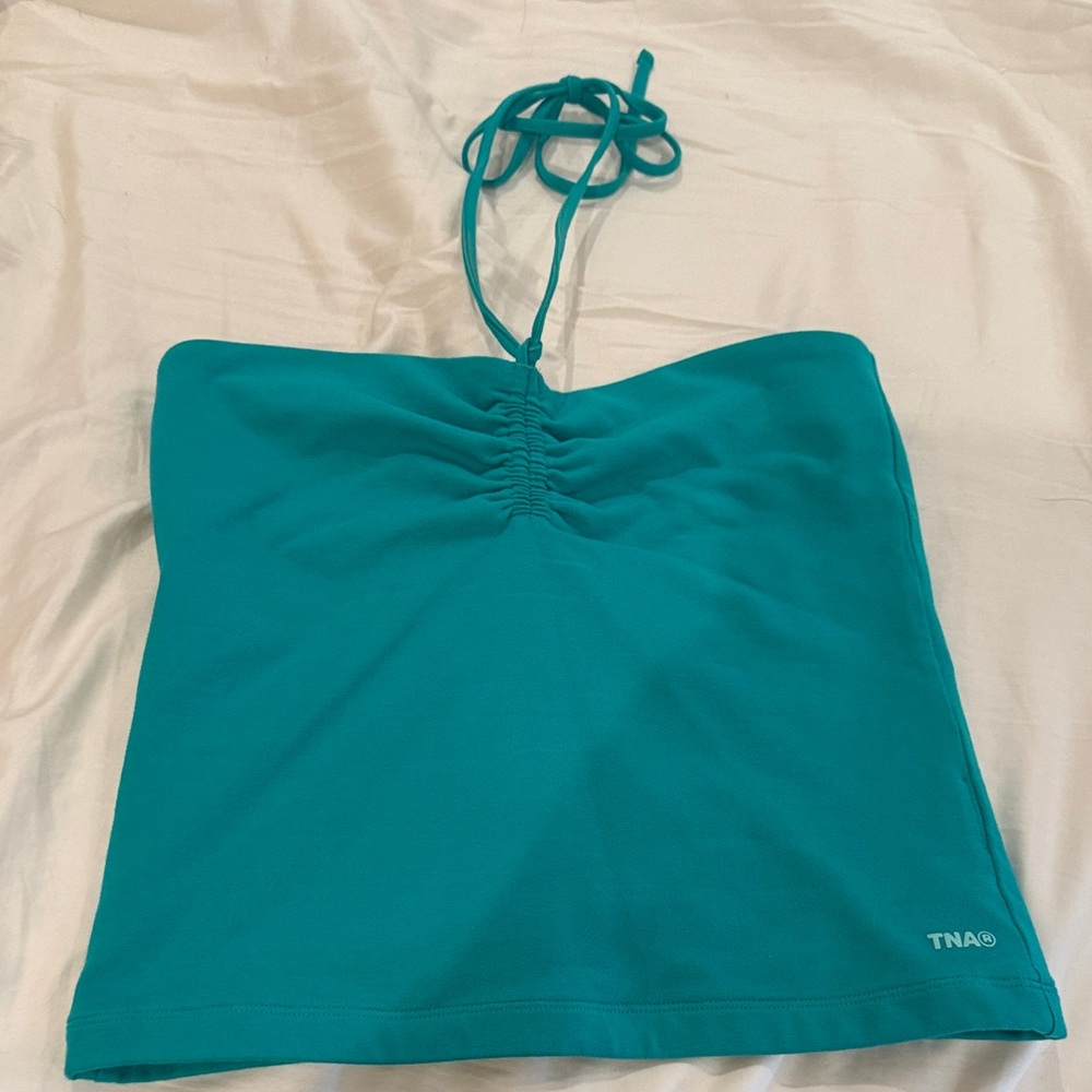 Aritzia TNA Green Tank Top